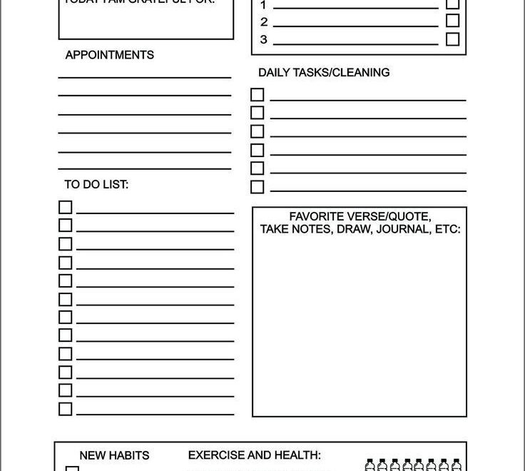 11 Ingenious Free Printable Planners That ll Help You Get Your