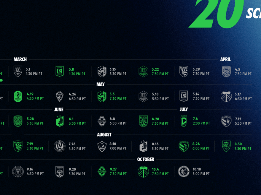 2025 Schedule Release SoundersFC
