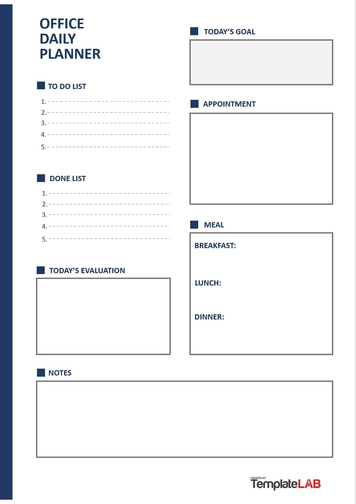 25 Printable Daily Planner Templates FREE In Word Excel PDF 25 Printable Daily Planner Templates FREE In Word Excel PDF