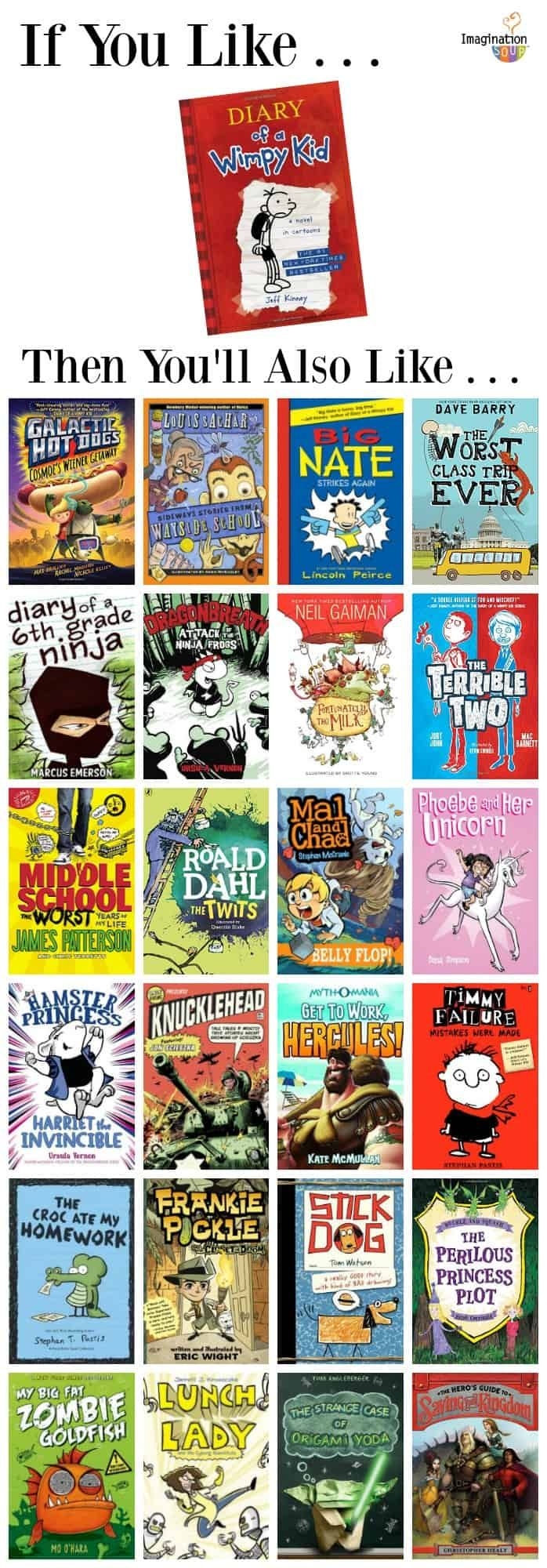 30 hilarious diary of a wimpy kid read alike books imagination soup