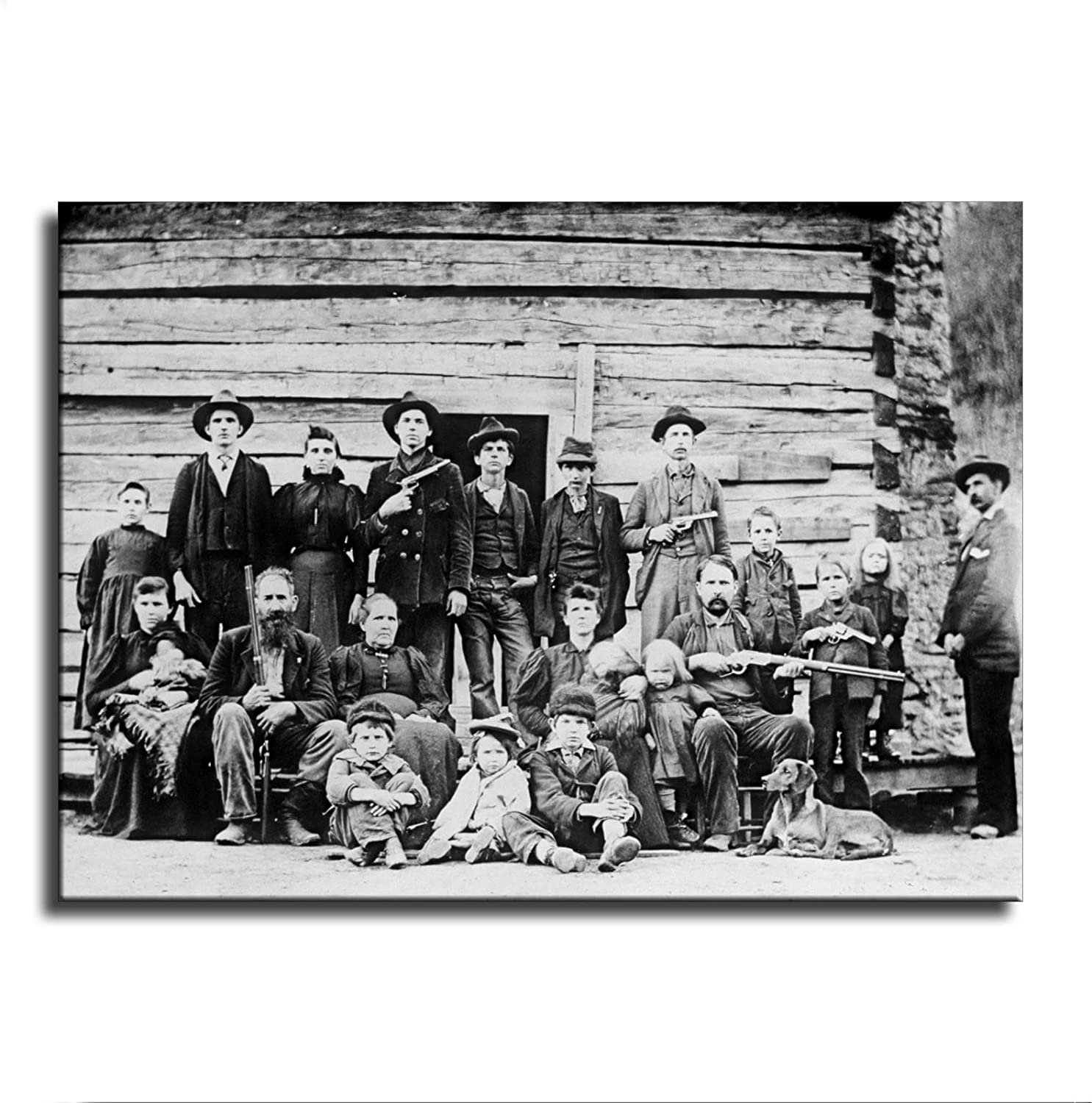 Amazon Hatfield Clan Hatfield McCoy Feud 1897 Poster Wall 