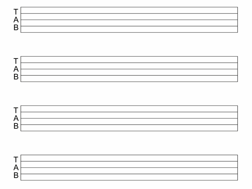 Blank Sheet Music Free Printable Staff Paper Free Printables