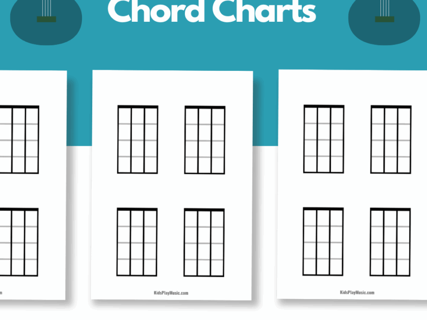 Blank Ukulele Chord Charts Printable PDFs KidsPlayMusic