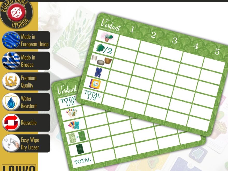 Buy Score Sheet Upgrade Verdant Louko Collectibles Accessories