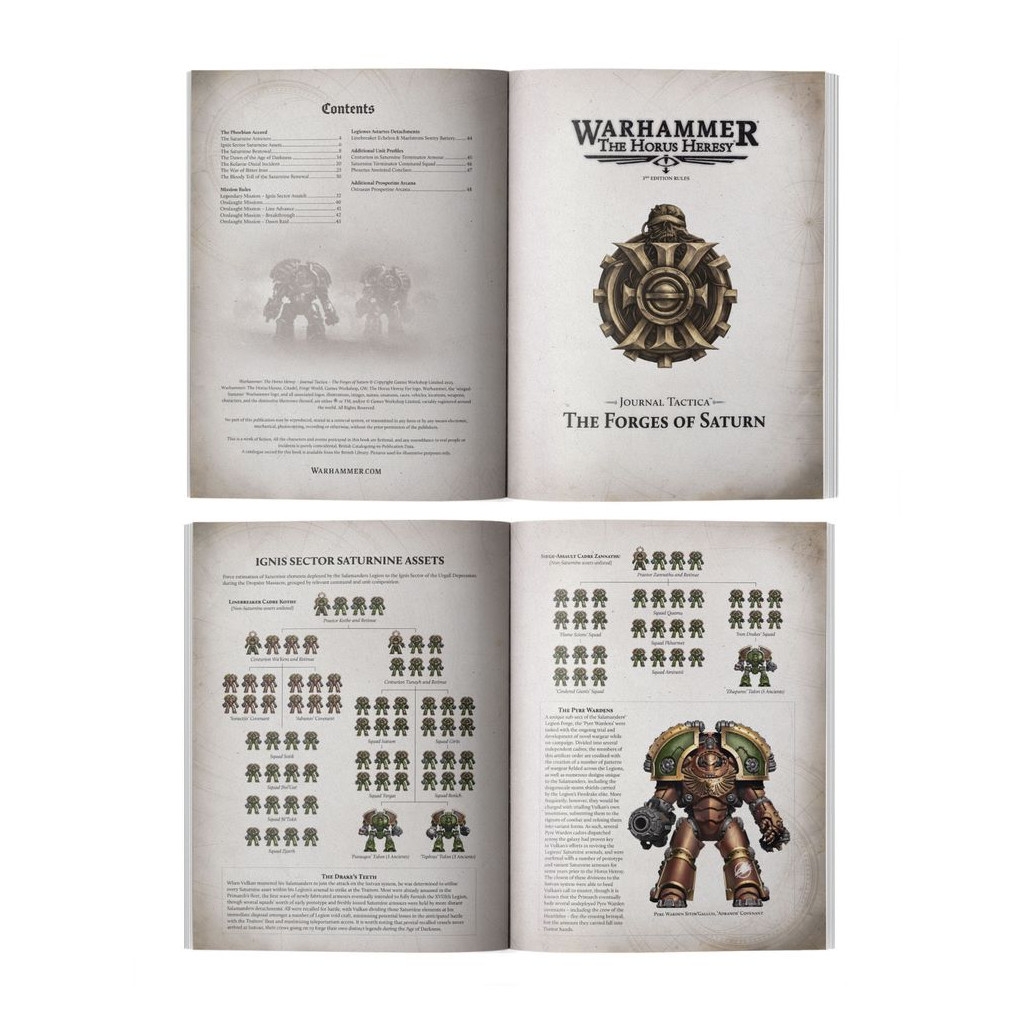 Buy The Horus Heresy Journal Tactica The Forges Of Saturn Buy The Horus Heresy Journal Tactica The Forges Of Saturn