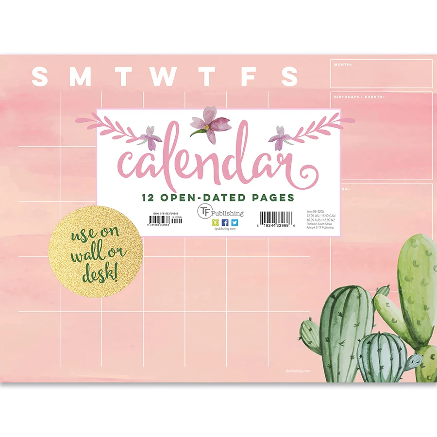 Prickly Pear Printable 5 Day Planner Prickly Pear Printable 5 Day Planner