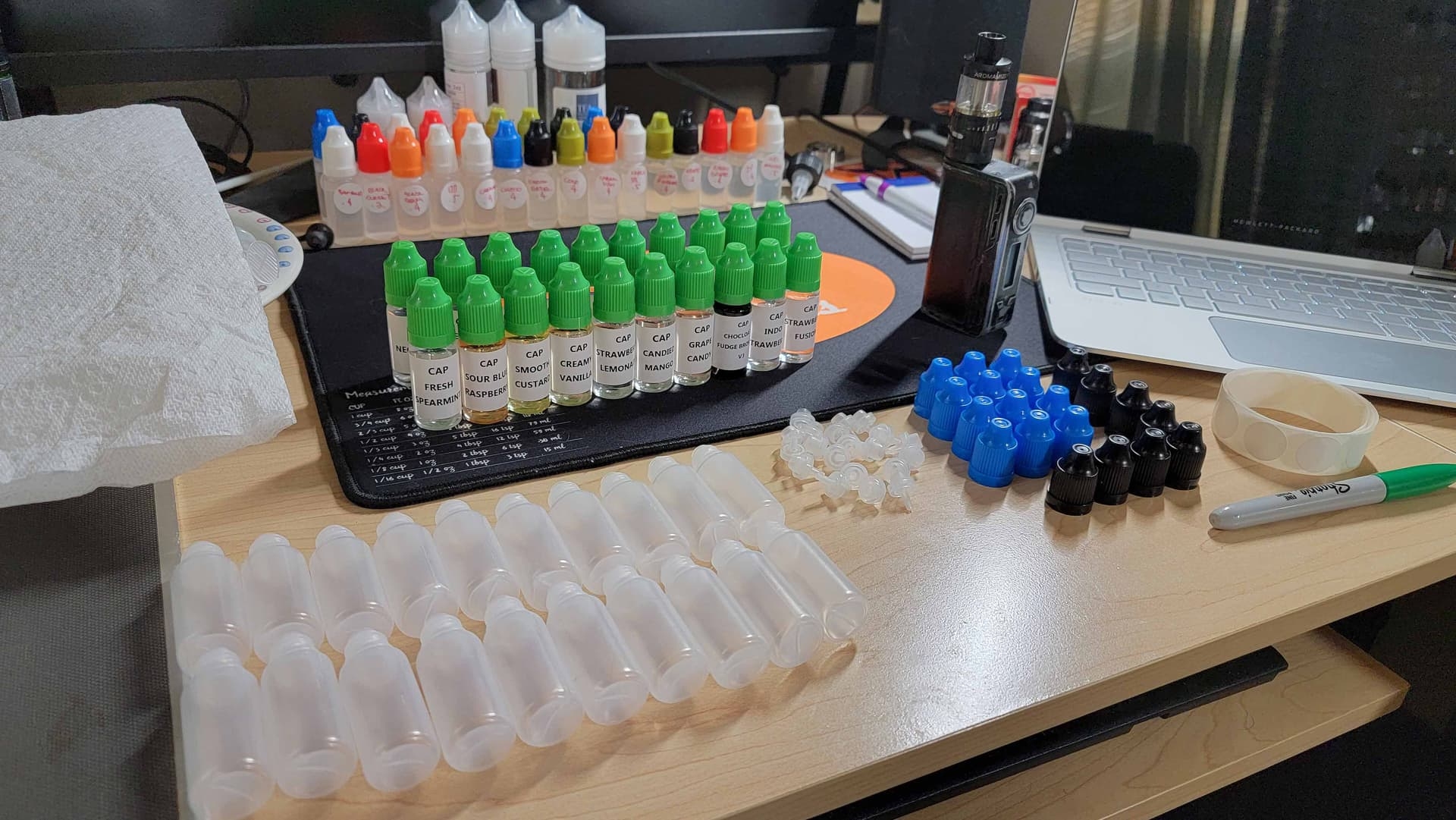 Printable Flavor List Capella