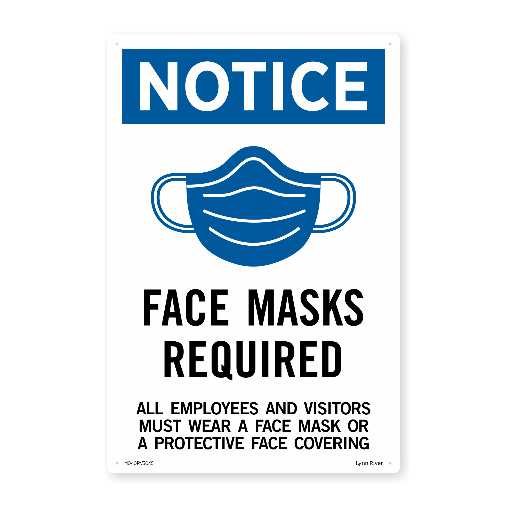 Covid Face Masks Required For Employees Sign Covid Face Masks Required For Employees Sign