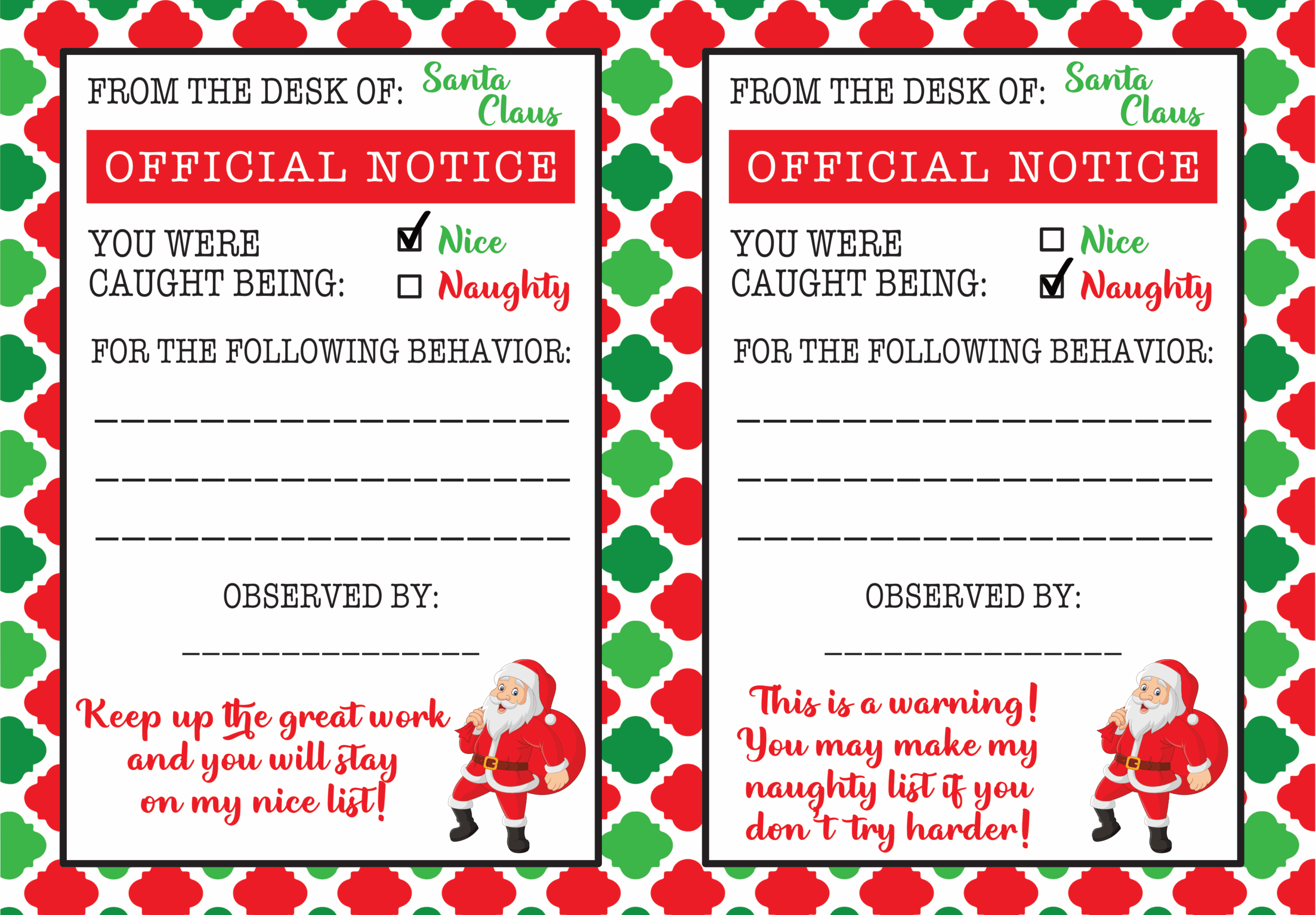 Elf Naughty Or Nice List Printable Elf On The Shelf A Sparkle 