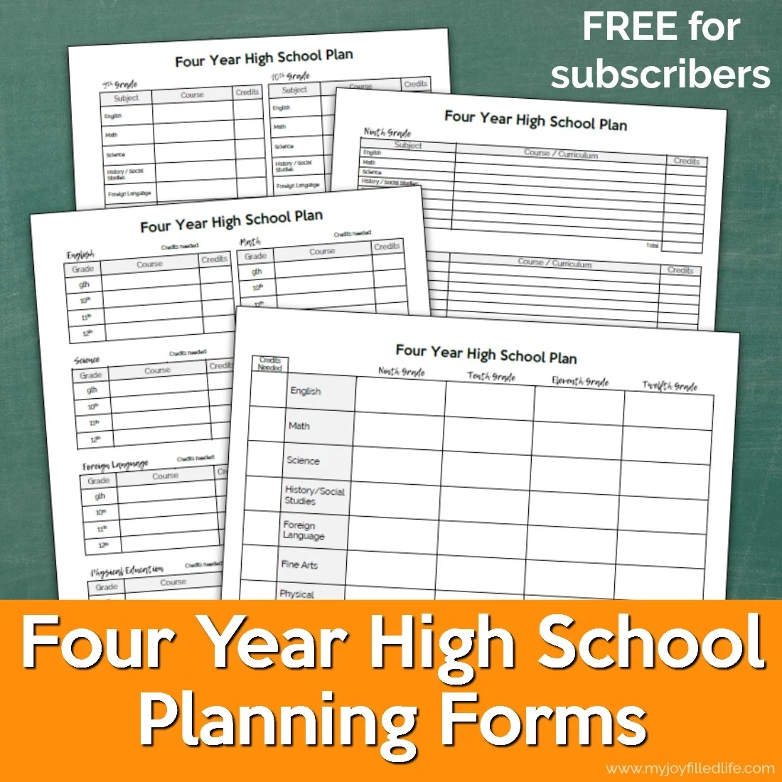 Printable Homeschool High School Course List Printable Homeschool High School Course List