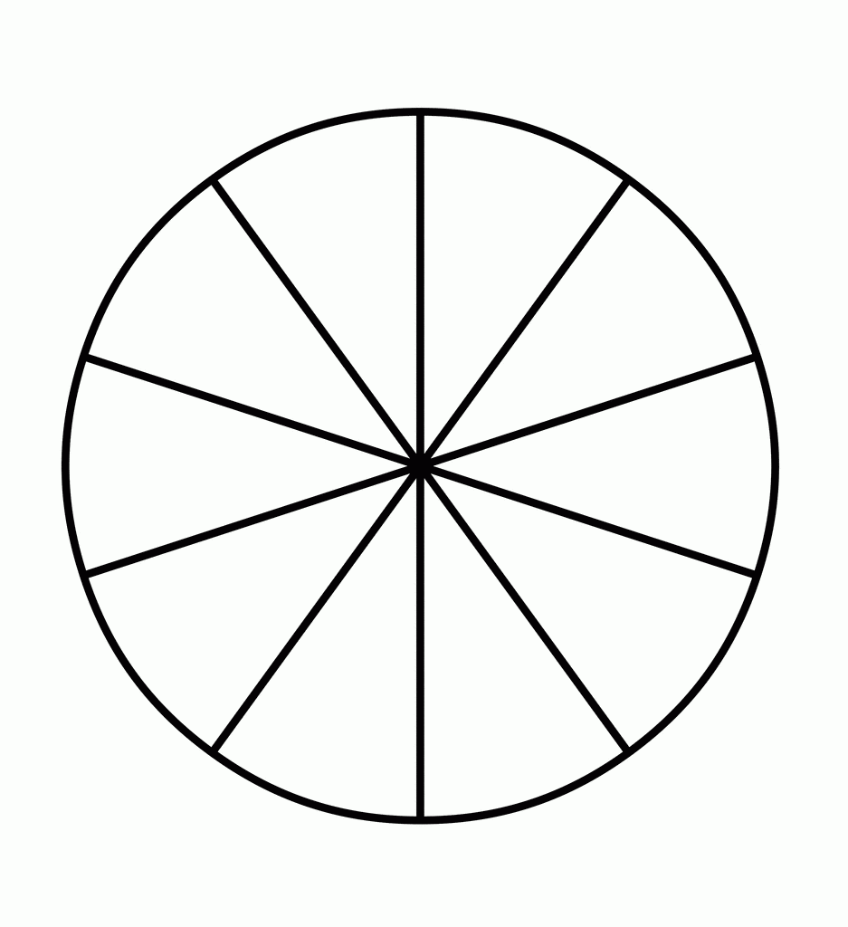 Printable Large Pie Chart