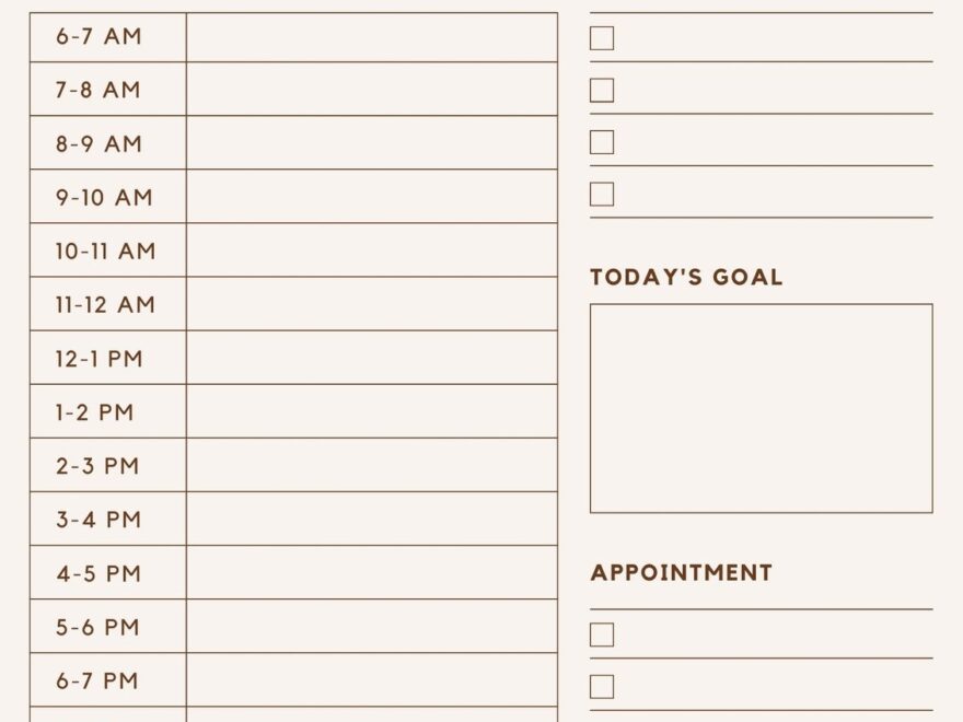 Free And Customizable Weekly Planner Templates Canva
