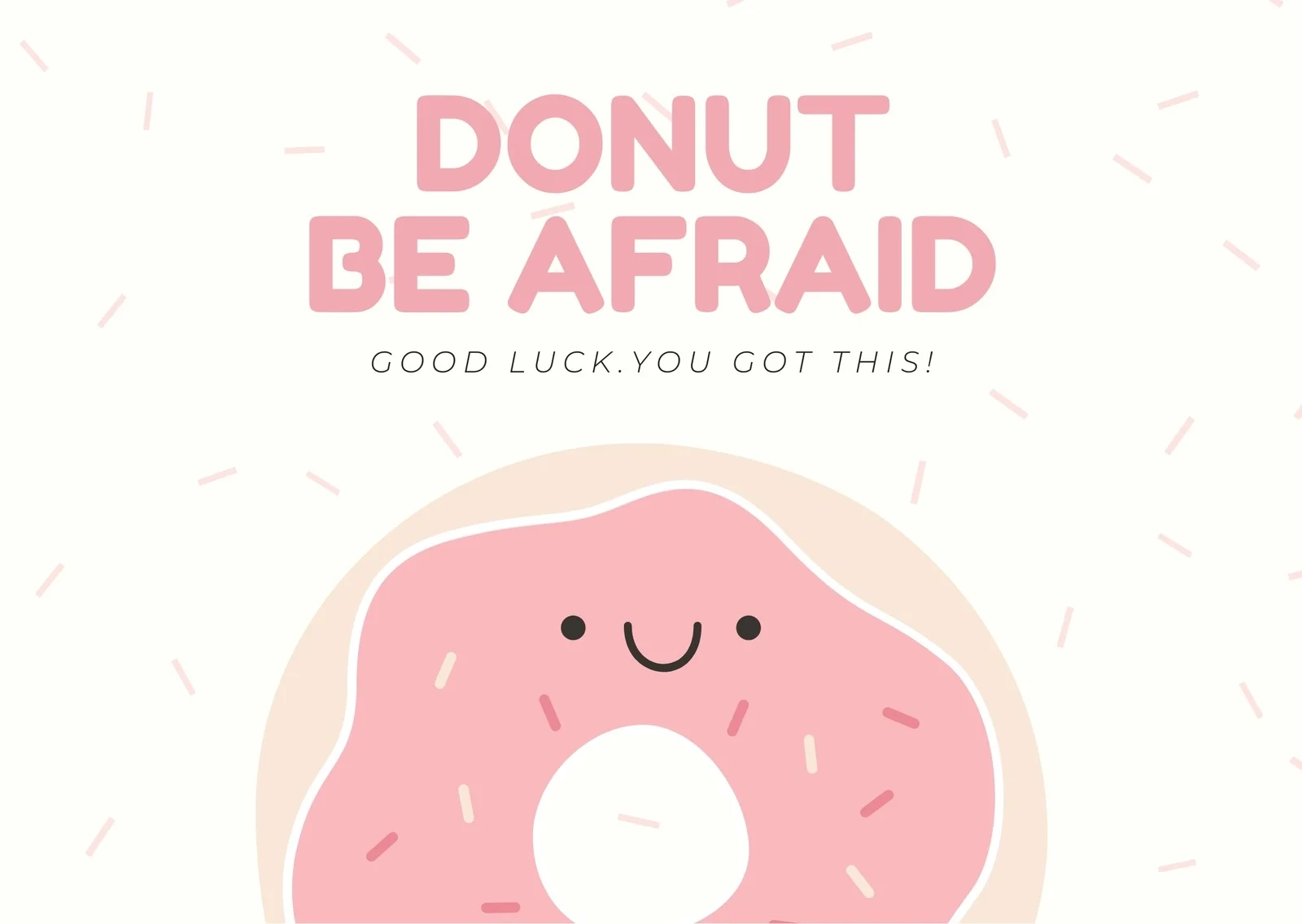 Free Printable Customizable Good Luck Card Templates Canva