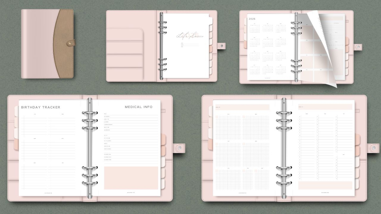 Printable Planner Pages 2026