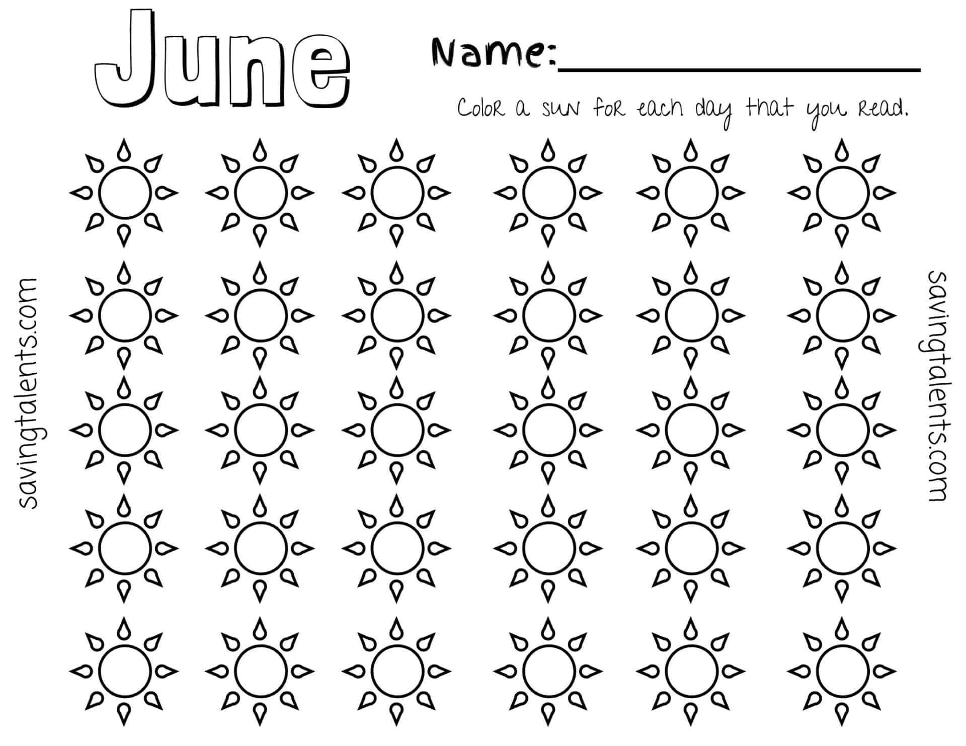 Free Printable Reading Charts For Kids Month By Month Saving Free Printable Reading Charts For Kids Month By Month Saving