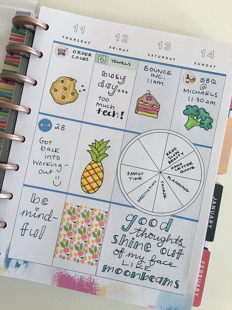 Happy Planner Bullet Journal Ideas Printables Space And Quiet