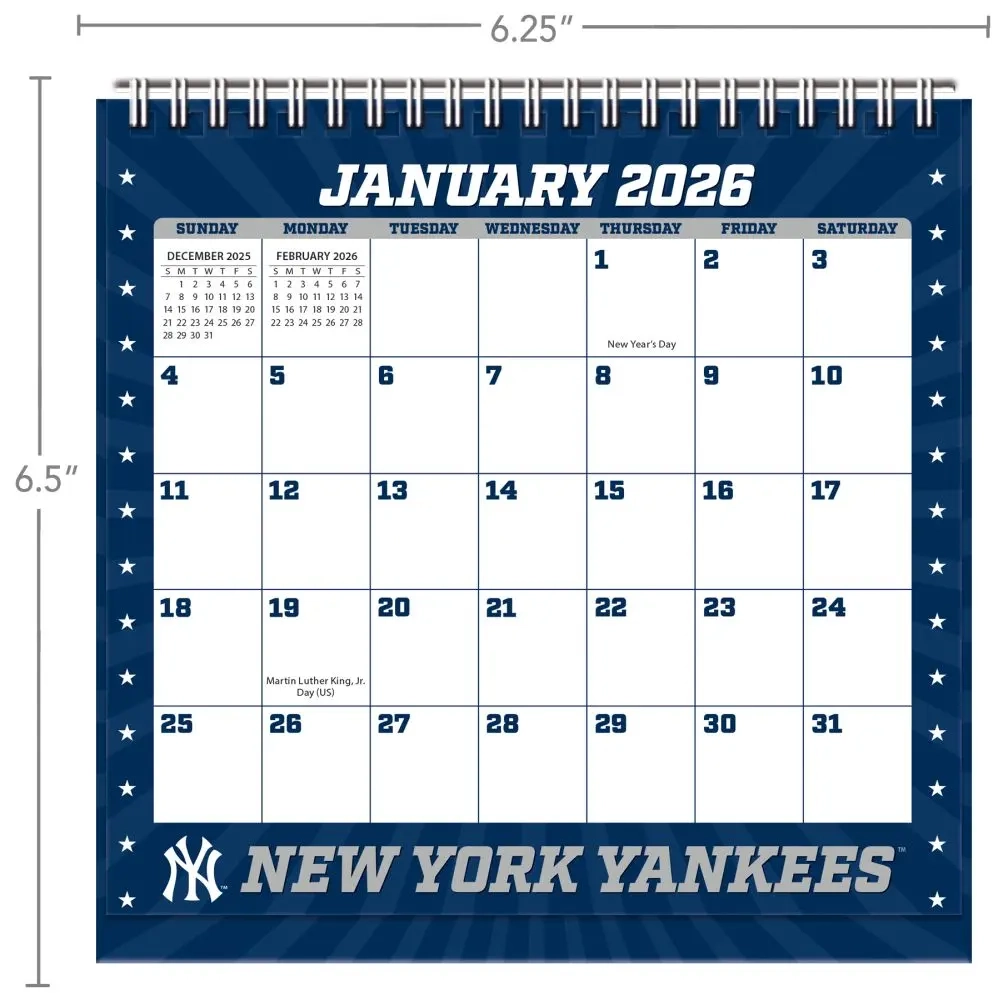 Yankee Schedule 2026 Printable