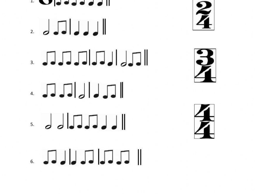 Music Meter Worksheet Live Worksheets Worksheets Library