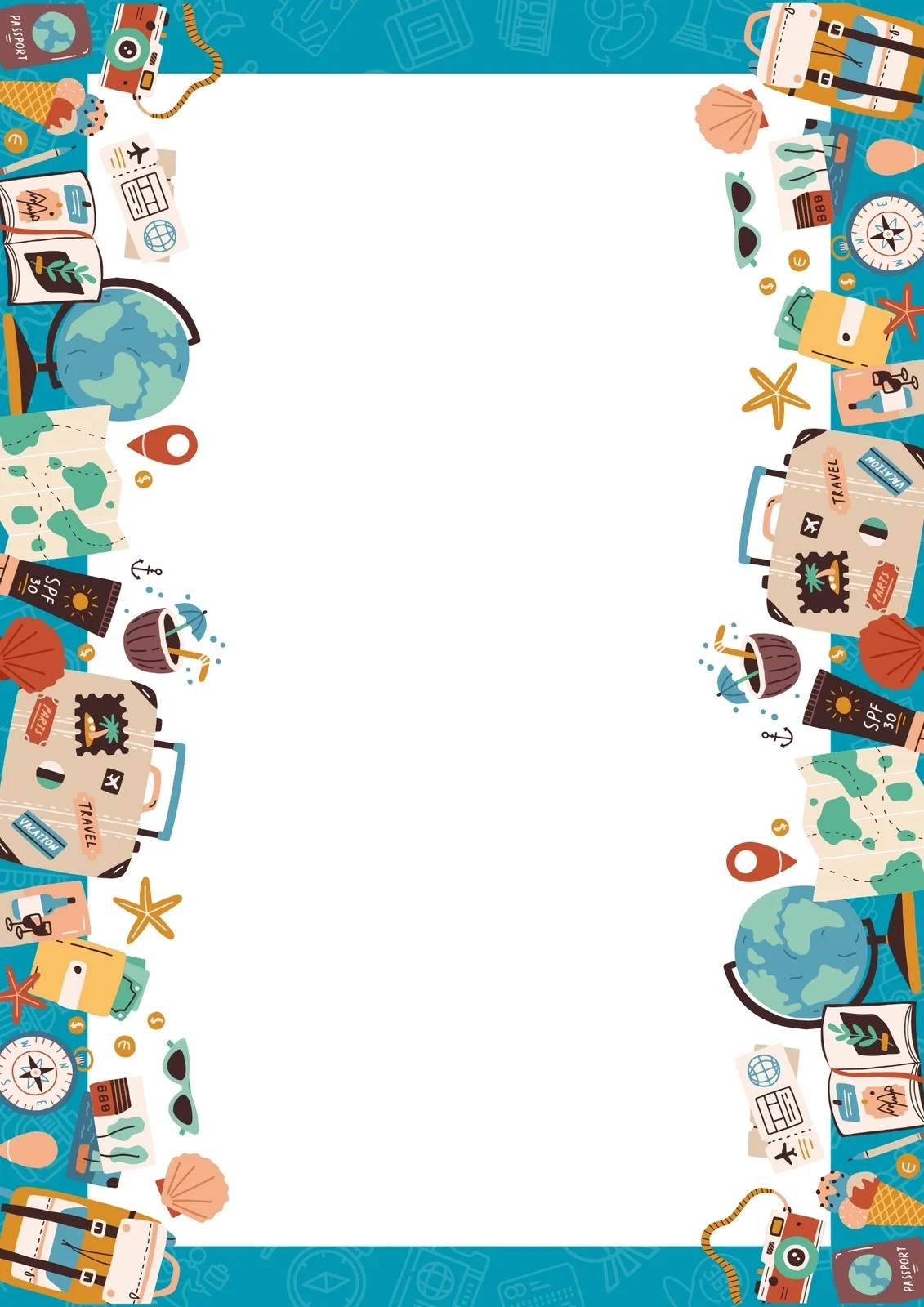 Page 14 Free Printable Page Border Templates You Can Customize 