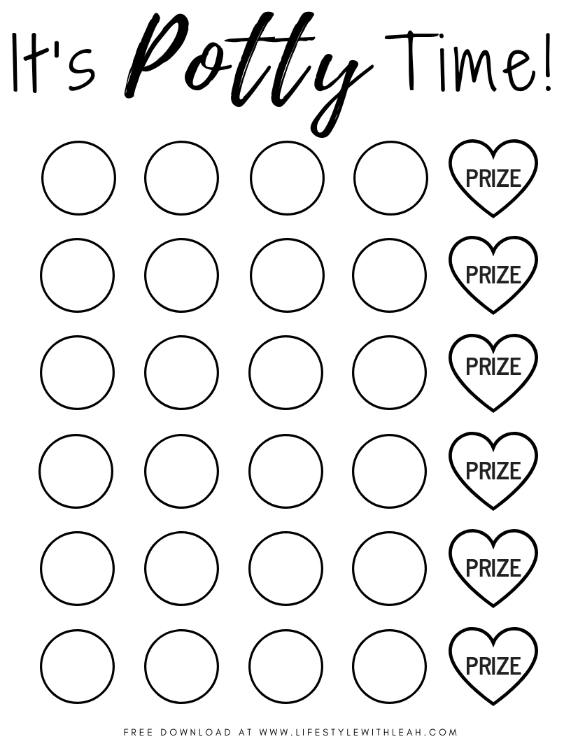 Potty Training Sticker Chart Free Printable Potty Training Sticker Chart Free Printable