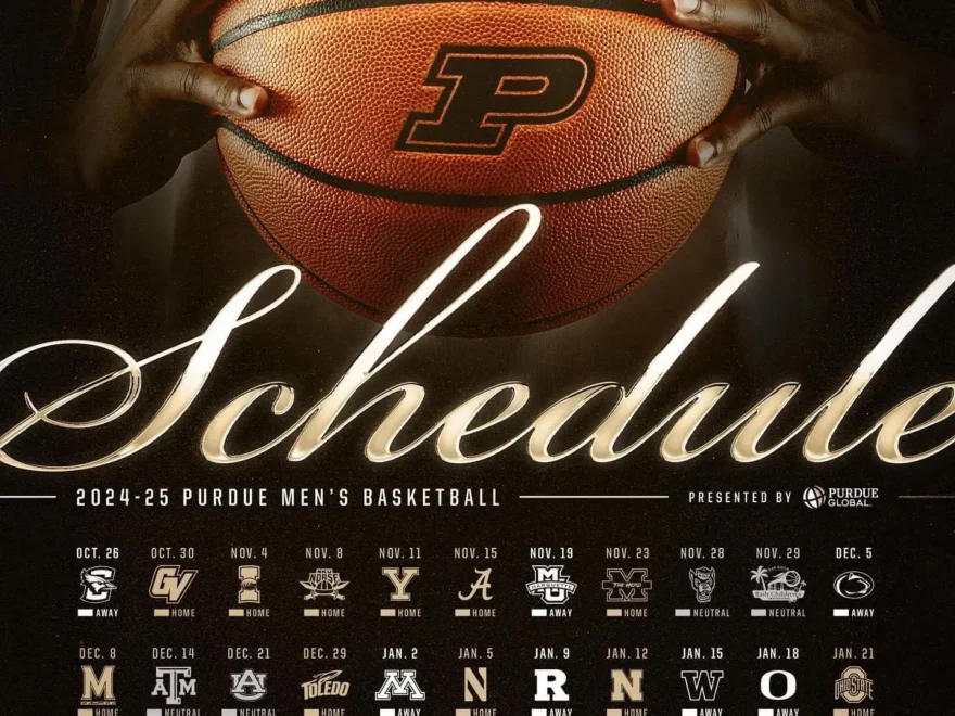 Purdue Men s Basketball 2024 2025 Big Ten Schedule Released