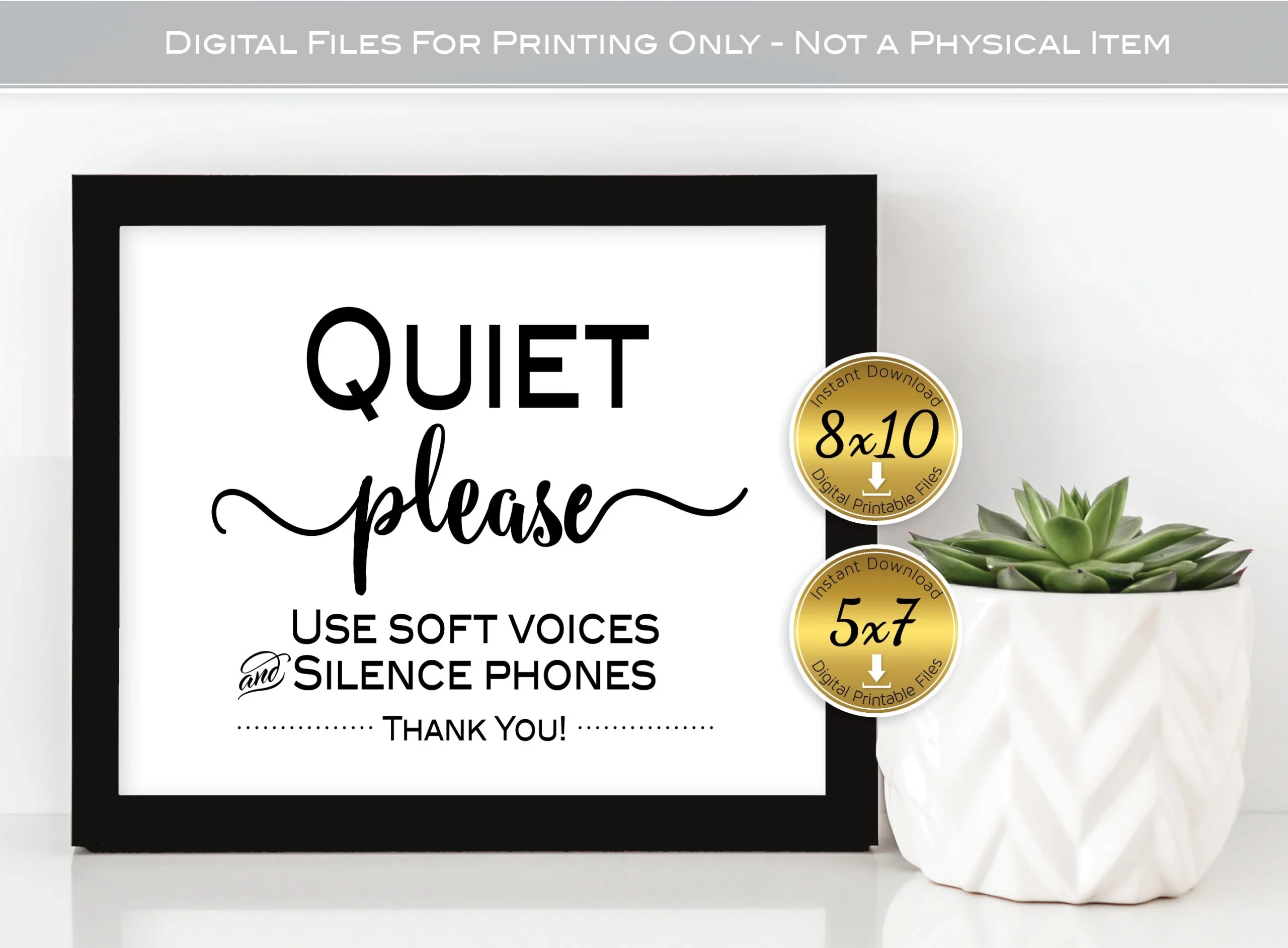 Quiet Please Printable Sign 8x10 And 5x7 Office Decor Use Quiet Please Printable Sign 8x10 And 5x7 Office Decor Use