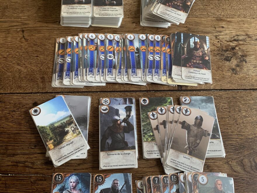 Some Times Ago I Printed All Gwent Cards From The Game To Play