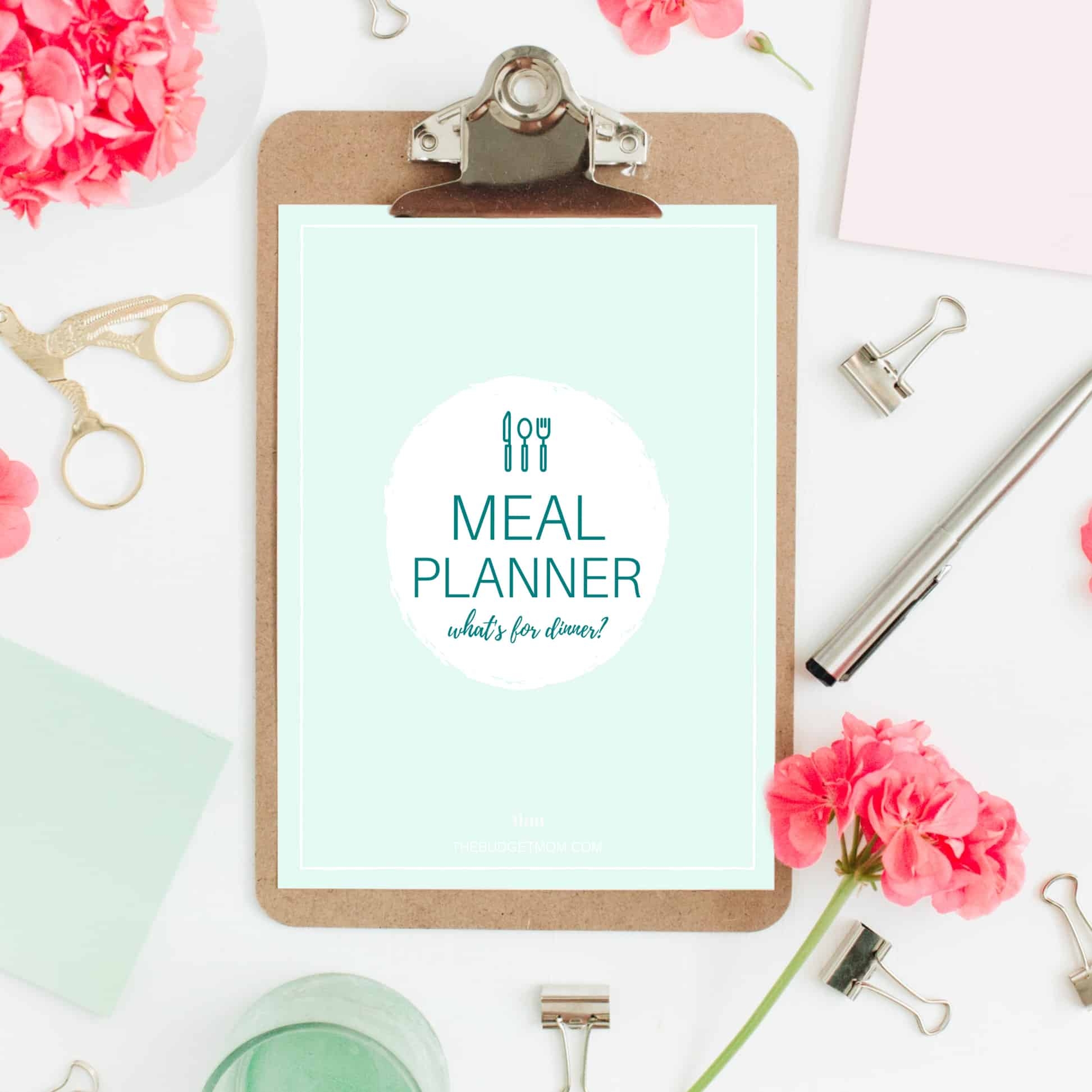 The Budget Mom Meal Planner Printables