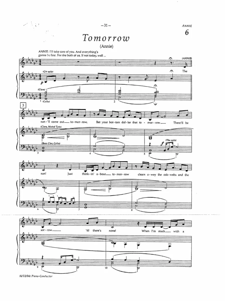 Tomorrow Annie PDF PDF