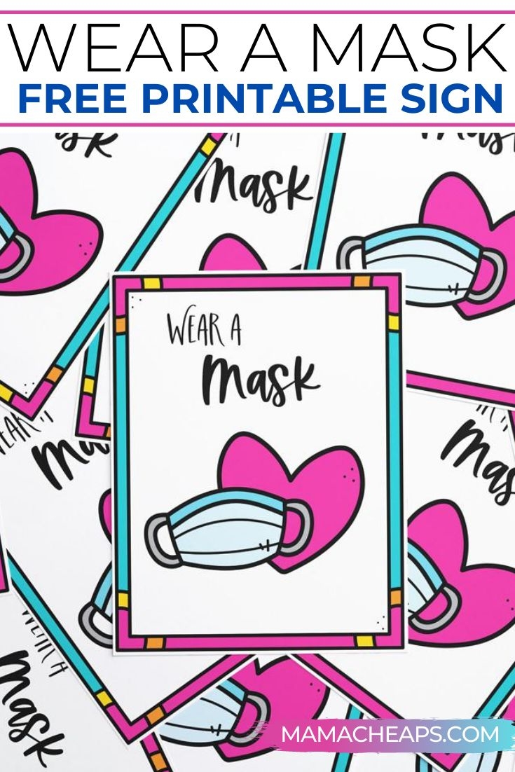 Free Printable Mask Signs Free Printable Mask Signs