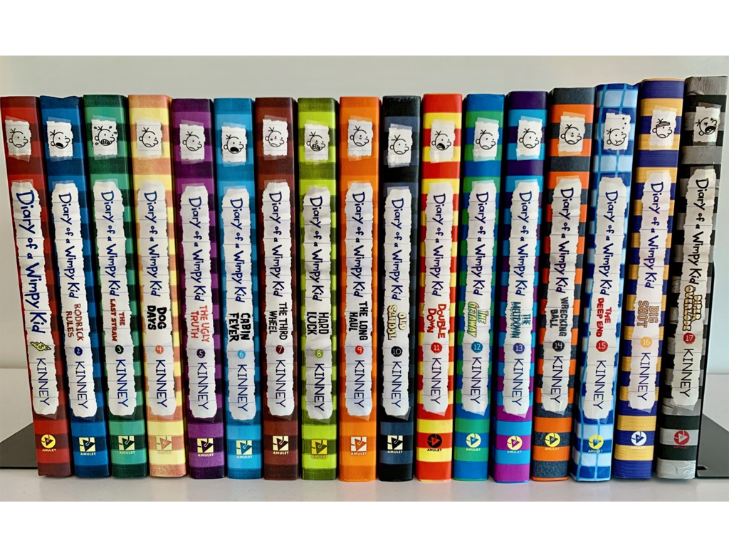 Wimpy Kid Book List Printable