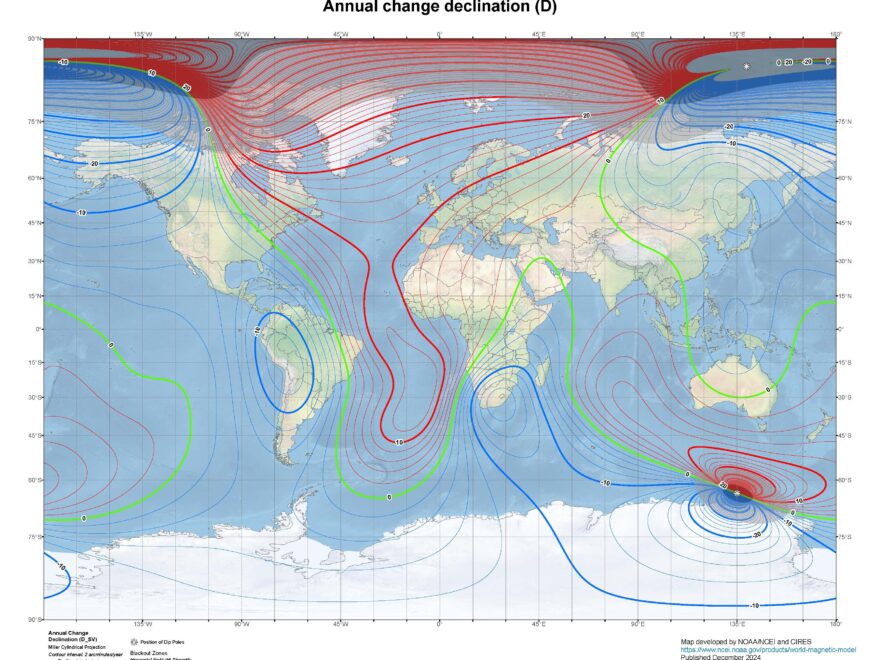 World Magnetic Model WMM National Centers For Environmental